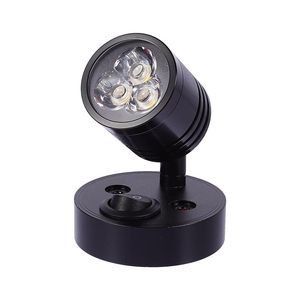 Vägglampa 1PC 12V Aluminium LED-taksugning RV Light Universal Yacht Flexibel