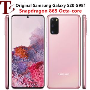 리퍼브 Samsung Galaxy S20 G981U G981U1 128GB 12GB 잠금 해제 원본 휴대 전화 옥타 코어 6.2 