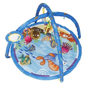 Baby Gym Play Mat Educational Rack Toys Baby Gym Mat Fitness Piano Music Lights Infant Fitness Carpet Gift for Kids