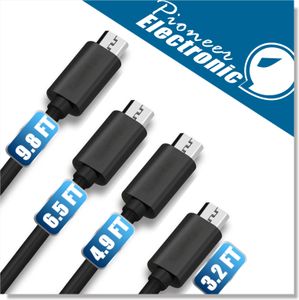 Premium a High Speed Micro USB Cable Tipo Cavi C Cavi Powerline Lunghezze M m m m Sync Sync Quick Charging per Samsung Galaxy S21 Nota20 Ultra Android Telefono Eppioneer