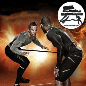 Basketfotboll Fotboll Agility Defensiv Förmåga Speed ​​Reaction Belt Midja Motstånd Band Training Power Equipment Support