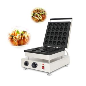 Elétrico 25 furos Takoyaki Maker Non Stick Takoyaki Cozimento Pan de Octopus Bola Máquina de Cozimento Bombando Máquina Máquina de Máquina de Waffle