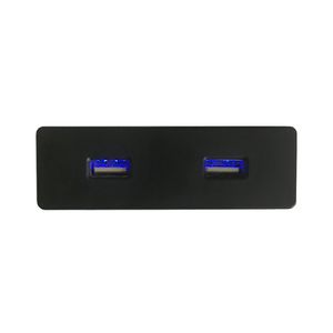 2-Port-USB-Tischladegerät für Möbel, zum Einbau in den Schreibtisch, Tisch, Nachttisch, Ladestation, kompatibel mit Smartphones und Tablets, 10-W-Power-Hub-Adapter