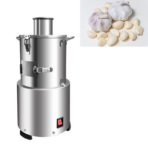 Não há necessidade de separar alho 25kg / h peeler máquina de aço inoxidável alimentos elétricos picados 200W 220V / 110V