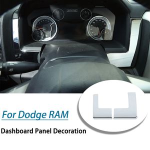 Dodge Ram 1500のためのABS車のダッシュボードの装飾的なフレーム10-17 Chrome Interior Accessories