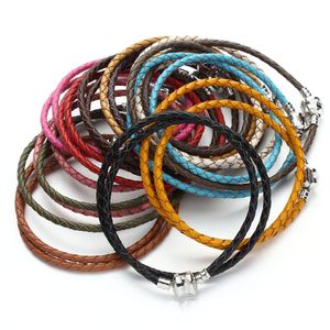 Çift katmanlı Örgülü Deri Bilezik Erkekler Kadınlar Toka Tokalar Charm Bilezikler Pulseras Yeni Moda Erkek kadın mücevheratı