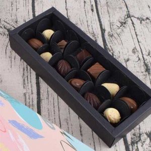 200/100Pcs Chocolate Wrappers Chocolate Paper Candy Cups Tray Paper Dessert Chocolate Base Packaging Liners For Birthday Wedding Y0712