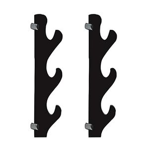 Hooks Rails 1Pair Portable Home Decor för Katana Easy Install Display Stand med skruv universal väggmonterad akrylsvärd rack2812