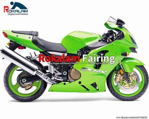 الهياج الأخضر ZX 12R الجسم ل Kawasaki Ninja ZX12R ZX-12R 02 06 2002 2003 2004 2005 2005 2006 Bodywork Motorcycle Fleating (حقن صب)