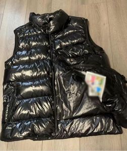 Down Jacket Vest Men and Women Autumn Ytterkläder Vinter Tjock Sland Shiny Vest White Duck Down Sleepveless Brand