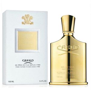Golden Edition Creed Millesime Imperial Fragrance Perfume dla mężczyzn kobiety 100 ml 120 ml dobrej jakości szybki statek