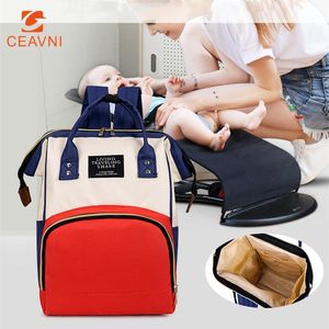 Zaino Mummia Maternità Borsa per pannolini Borsa per pannolini da viaggio di grande capacità per la cura del bambino Zaini alla moda da donna