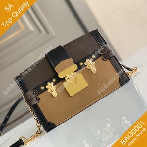 Torby sprzęgła bagażnika Oryginalna wysokiej jakości luksusowa torba na płótnie Crossbody z pudełkiem B066
