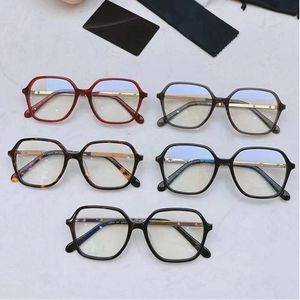 CH5479 Klasik Marka Yuvarlak Güneş Gözlüğü Gözlük Metal Altın Çerçeve Gözlük Erkek Kadın Ayna Cam Lens Tasarım Sunglass 2 Çift