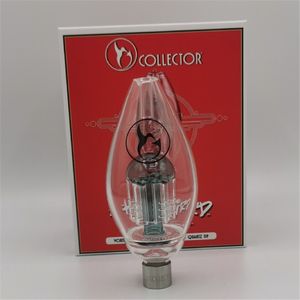Glassy Bird Mini Bong Deluxe Kit with Quartz Tip & Water Pipe for Smoking - Durable and Portable Design Ideal for Concentrates, Herbs, and Flowers.