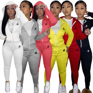 23ss Top Designers Mulheres Tracksuits Sports Suit Womens Milan Runway Baseball Sweatsuits Redondo Pescoço Letra Luxo Manga Longa Algodão Conjunto de Sportswear de Alta Qualidade