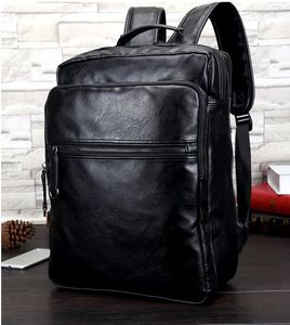 Kadınlar Vintage Dizüstü Deri Tasarımcı Sırt Çantaları Luxurys School Bags Erkekler PU Seyahat Backbag Retro Rahat Schoolbags Genç Öğrenciler Çanta