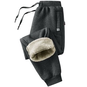 2021 New Winter Thick Warm Fleece Sweatpants Men Joggers Sportswear Black Grey Casual Track Pants Plus Size 6XL 7XL 8XL