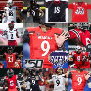 American College Football Wear Cincinnati Bearcats Football Jersey Travis Kelce Desmond Ridder Ahmad Gardner 1 SAUCE Jerome Ford Alec Pierce Ben Bryant Tyler Sco