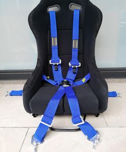 Säkerhetsbälten Tillbehör Universal 4 Point 6 Racing Car Seat Belt-sele med Camlock Snabbutgåva Snap-On 3 om LOGO260I