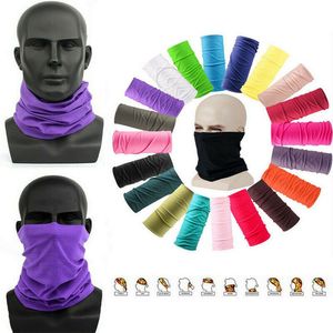 Outdoor Sports Cycling Protective Mask Party Decoration Neck Gaiter Biker's Tube Bandana Scarf Magic Head Face