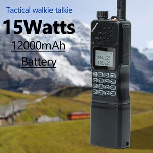 Walkie Talkie Baofeng AR-152 15W Alto Poderoso 50km VHF / UHF Long Range Jogo tático A / PRC-152 para caçar Rádio Country