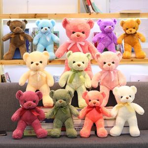 30 cm simpatico orso bambola peluche per bambini morbide bambole di peluche orsi giocattoli ragazze regali di compleanno di alta qualità