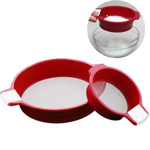 Household Flour Sieve Hand-held Ultra-fine Powder Surface Food Kitchen Tools Screen 210423