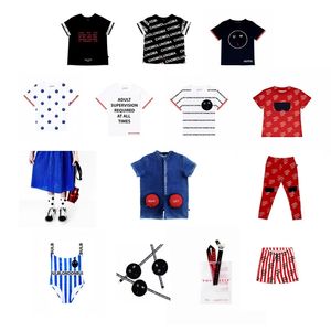 Perfect collection!Toddler Boys Shirt For Summer Baby Girls Fashion Clothes BULB** Kids Black/White Children ops ees 210619