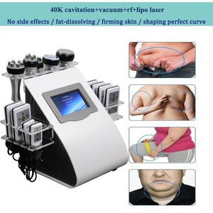 Professionale 6 in 1 Diodo Lipo Laser Dimagrante Pelle di Serraggio RF Cavitazione di Vuoto Riduzione Del Grasso Rimozione Della Cellulite Macchina Dimagrante