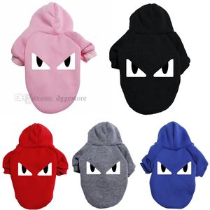 Dog Hoodie Fleece Dog Apparel Warm Sweater with Hat Cat Clothes Shirt Pet Basic Hoodies Sweatshirt for Small Medium Large Dogs Soft Winter Pullover Coat Black 6XL A226