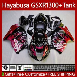 1300CC Hayabusa For SUZUKI GSX-R1300 GSXR-1300 red flames GSXR 1300 CC 74No.16 GSXR1300 1996 1997 1998 1999 2000 2001 GSX R1300 2002 2003 2004 2005 2006 2007 Fairing