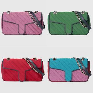 Ultime borse di design di lusso di moda, borsa per spalline da donna 5 colori, borsa a cross-body, Europa e dimensioni di alta qualità in stile più popolare 26x15x7cm