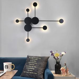 Contemporary Style Nordic Decorative Wall Lamp Minimalist Creative Aisle Living Room Light