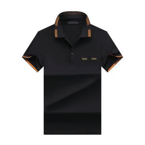 Estilistas de luxo Camisas masculinas polos masculinas de alta qualidade manga curta verão algodão bordado luxo designer polo high street camiseta M-3XL # 03