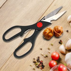 Forbici da cucina multifunzionale cesoie in acciaio inossidabile cesoie per carne bottiglia per utensile per barbecue per le ossa di pollo a clip noce che taglia JY0018