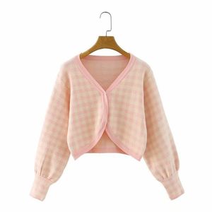 HSA manta manga comprida casaco curto mulheres tops coberto botão casual feminino malha cardigans camisola jac 210417