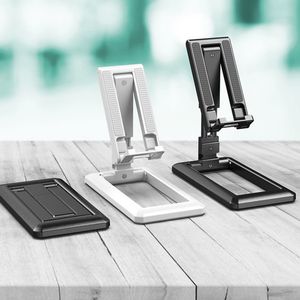 Foldable Tablet Mobile Phone Desktop Stand Holder Adjustable Desk Bracket accessories for iPad iPhone Samsung