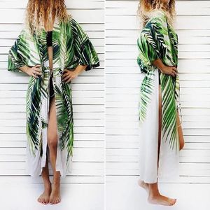 Strandkleid Sarongs Cover-up Bademode Bobe de Plage Pareo Tuniken Badeanzug Saida Praia Bikini Cover-up #Q491 210420