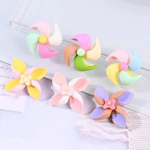 20Pcs Mini Cute Windmill Flatback Resin Components Cabochon Scrapbooking For Phone Decor DIY Embellishments Hair Accessories Korean Pop