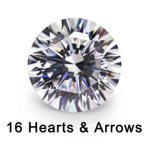 16 Hearts And 16 Arrow Cut 4~10mm Loose CZ 5A Quality White Cubic Zirconia Crystals Beads Stone Synthetic Gemstone