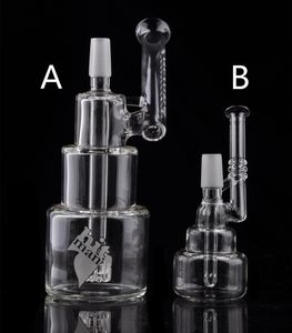 Alto icênio único icênico Heady Cinzeiro Catcher Dab Rigs Tipo de Água Tipes 14 mm