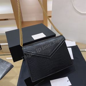 Lady Shoulder Crossbody Envelope Bags Handbags Tote Letter Crocodile Alligator Interior Compartment Totes Purse Wallets 2021 Women Luxurys Designers Bag Handbag