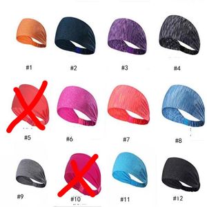 Ioga Bandas de cabelo Headband Athletic Bandana Headscarf Fit Band Head Envoltório Esportes Exercício