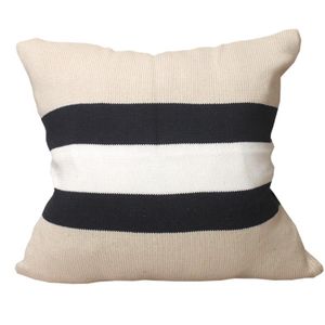 Cushion/Decorative Pillow CURCYA Stripe Knitted Cushion Covers For Sofa Office Home Decorative Case English Style Christmas Gift