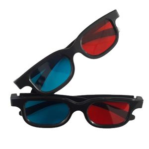 3D Óculos Tablet Pt Gift Eyes Spot Supply Óculos Estéreo Vermelho e Azul