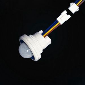 110 derece pir hareket sensörü anahtarı otomatik 4-6 m güvenlik kızılötesi duvar led ışık açık