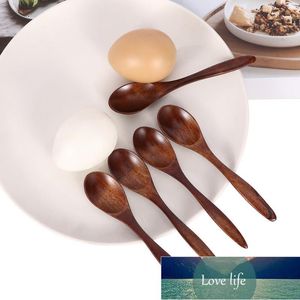 5 teile/satz Küche Holz Löffel Bambus Kochen Utensil Werkzeug Suppe Löffel Kaffee Geschirr Küche Zubehör Fabrik preis Experten Design Qualität neueste Stil