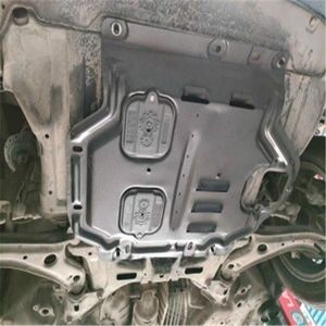 고품질 망간 강철 자동차 엔진 가드 플레이트, 스키드 플레이트, 모터 바닥 진흙 가드, Honda Fit 2008-2021에 대 한 볼트와 접시 보호