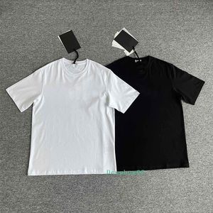Мужские футболки весна лето нового стиля с короткими рукавами мода печати чистый хлопковый материал устойчивый к морщину и удобные черно-белые 1-5 размеров